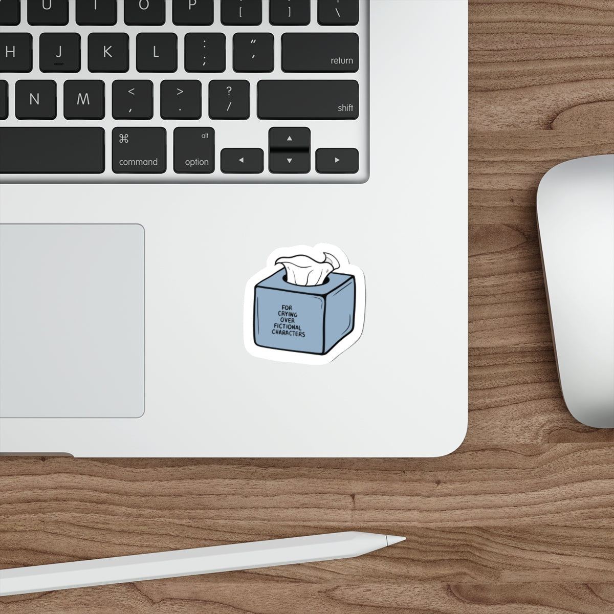 Fictional Character Tissues Sticker