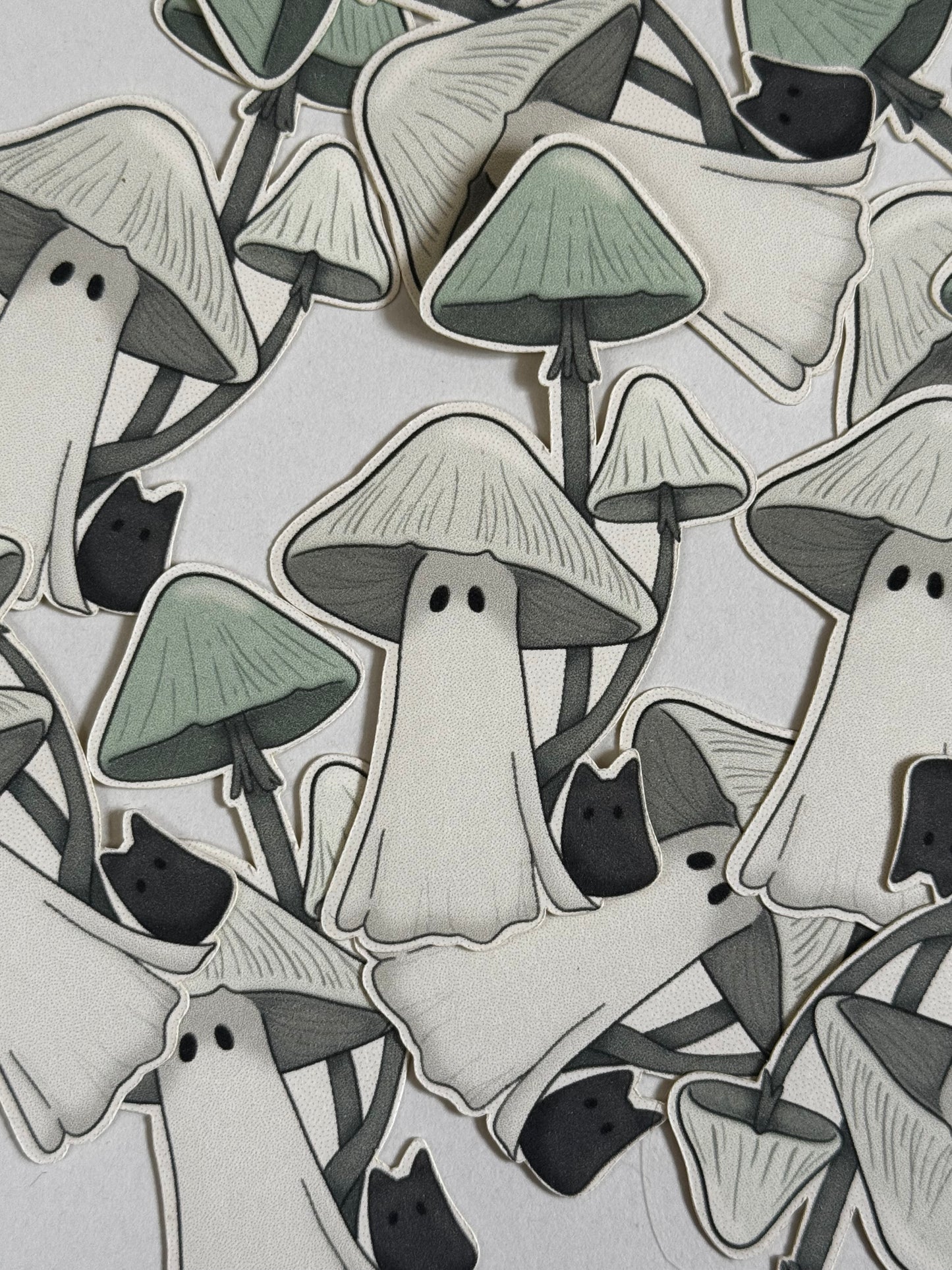 Ghostie Mushroom Sticker