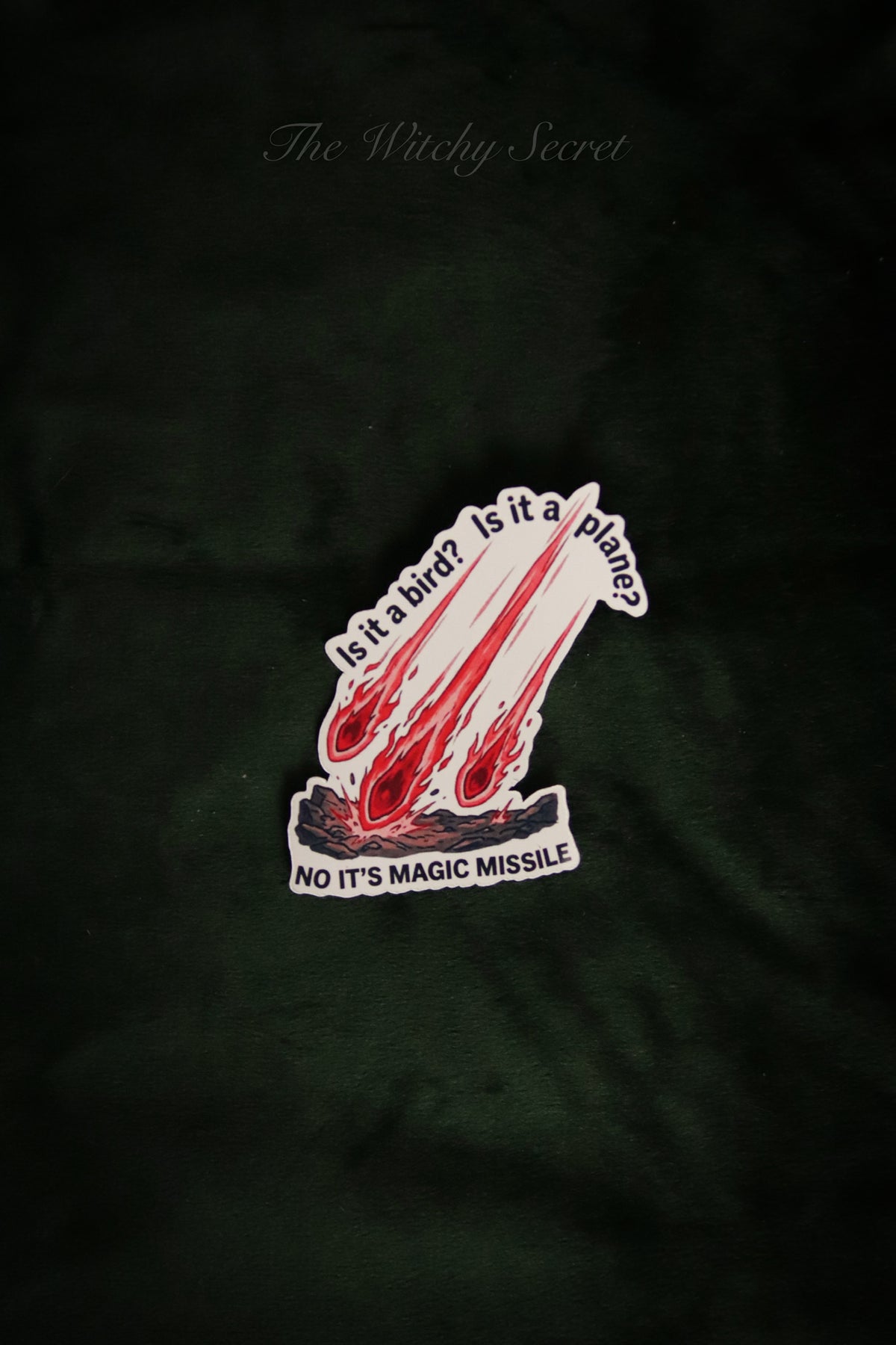 Magic Missile Vinyl Sticker