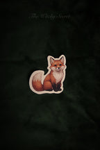 Happy Lil Fox Sticker