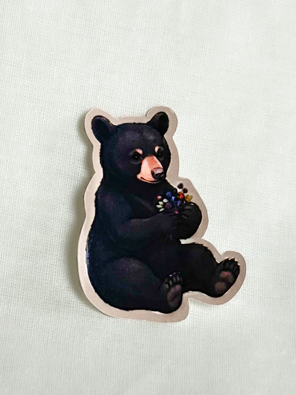 Flower Bear Sticker