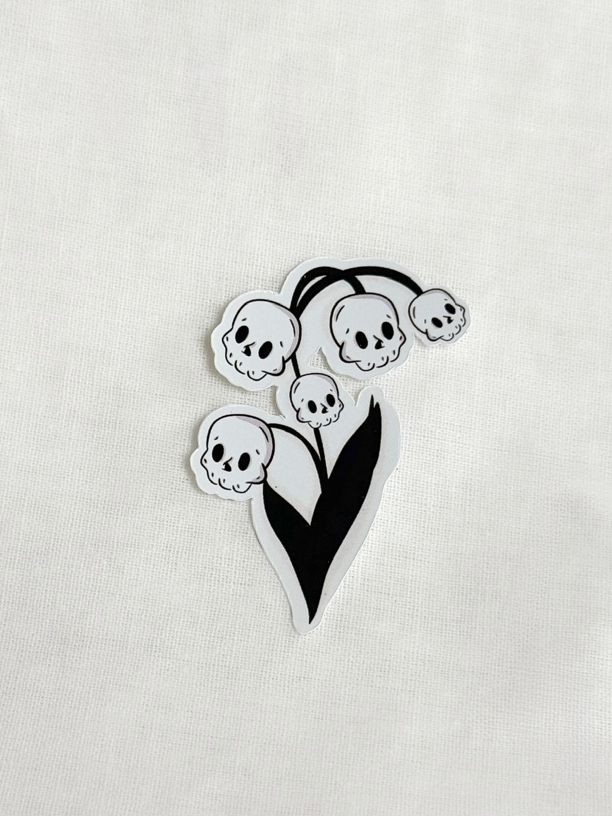 Skull Drops Sticker