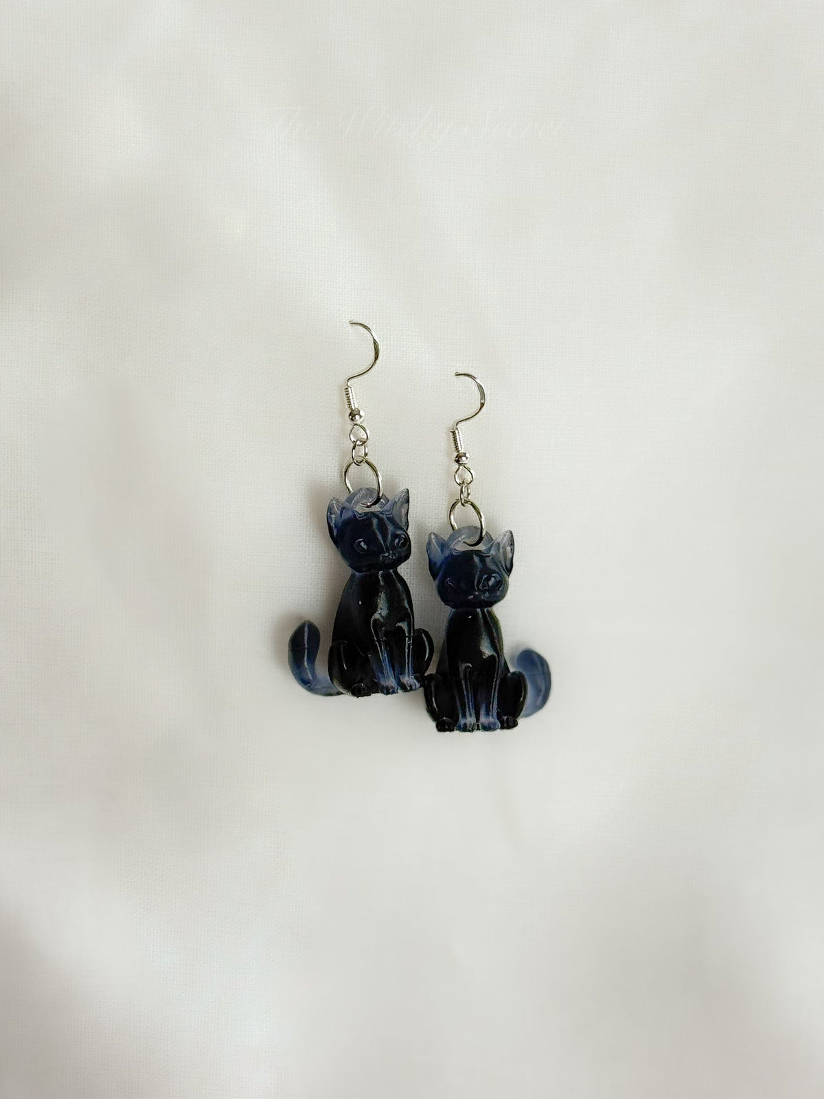 Black Cat Earrings