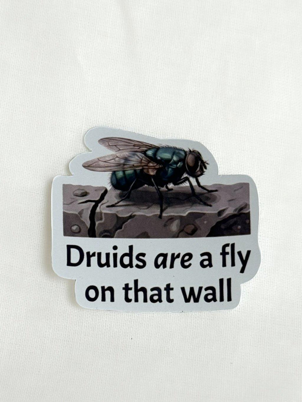 Fly On The Wall Sticker