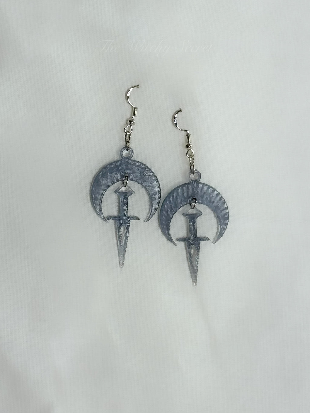 Moon and Dagger Earrings