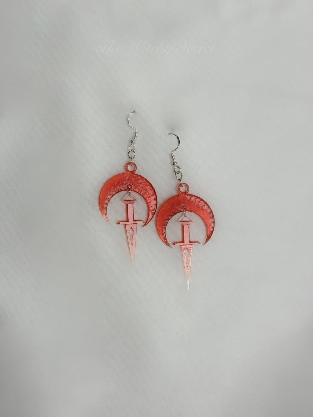 Moon and Dagger Earrings