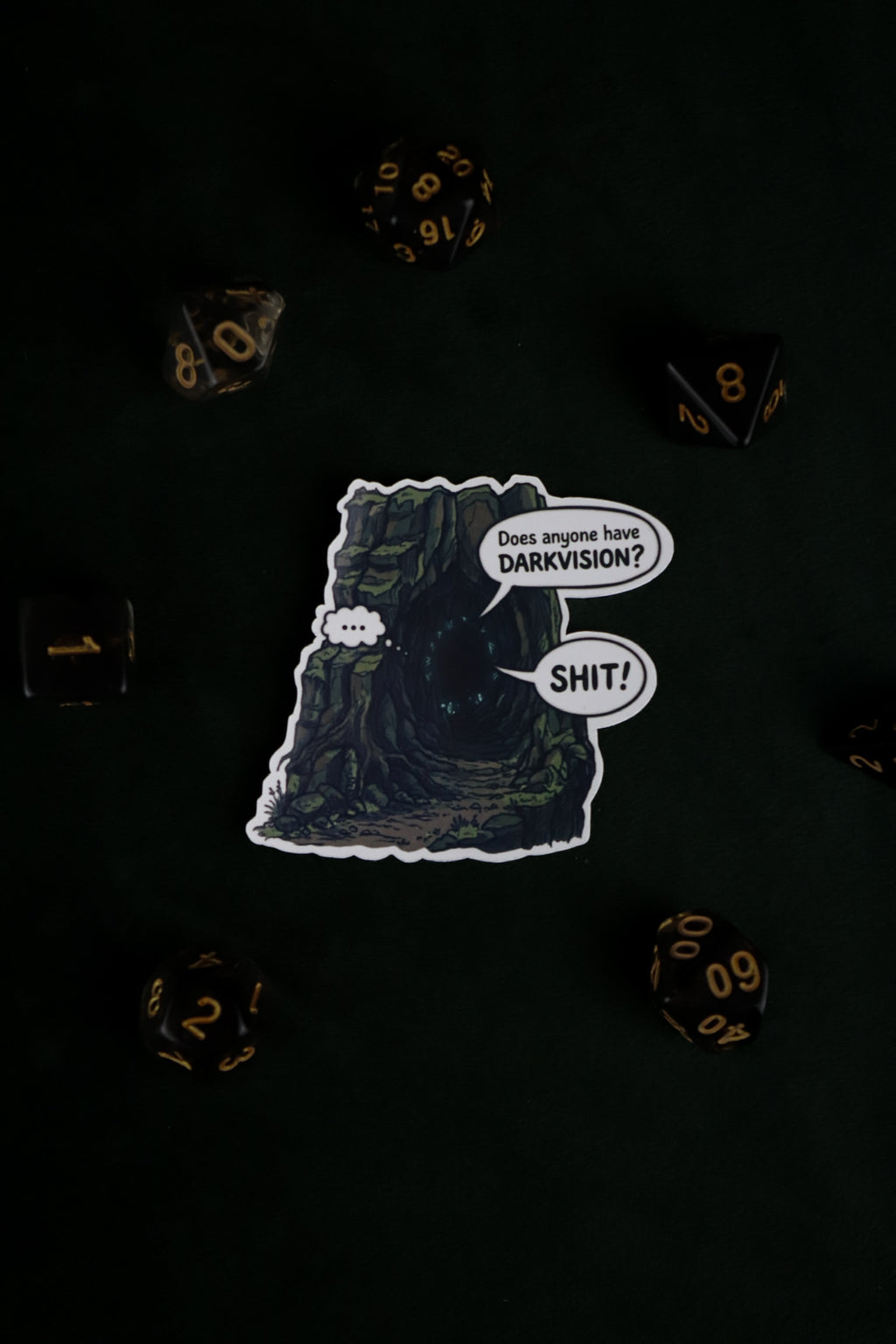 Darkvision Vinyl Sticker
