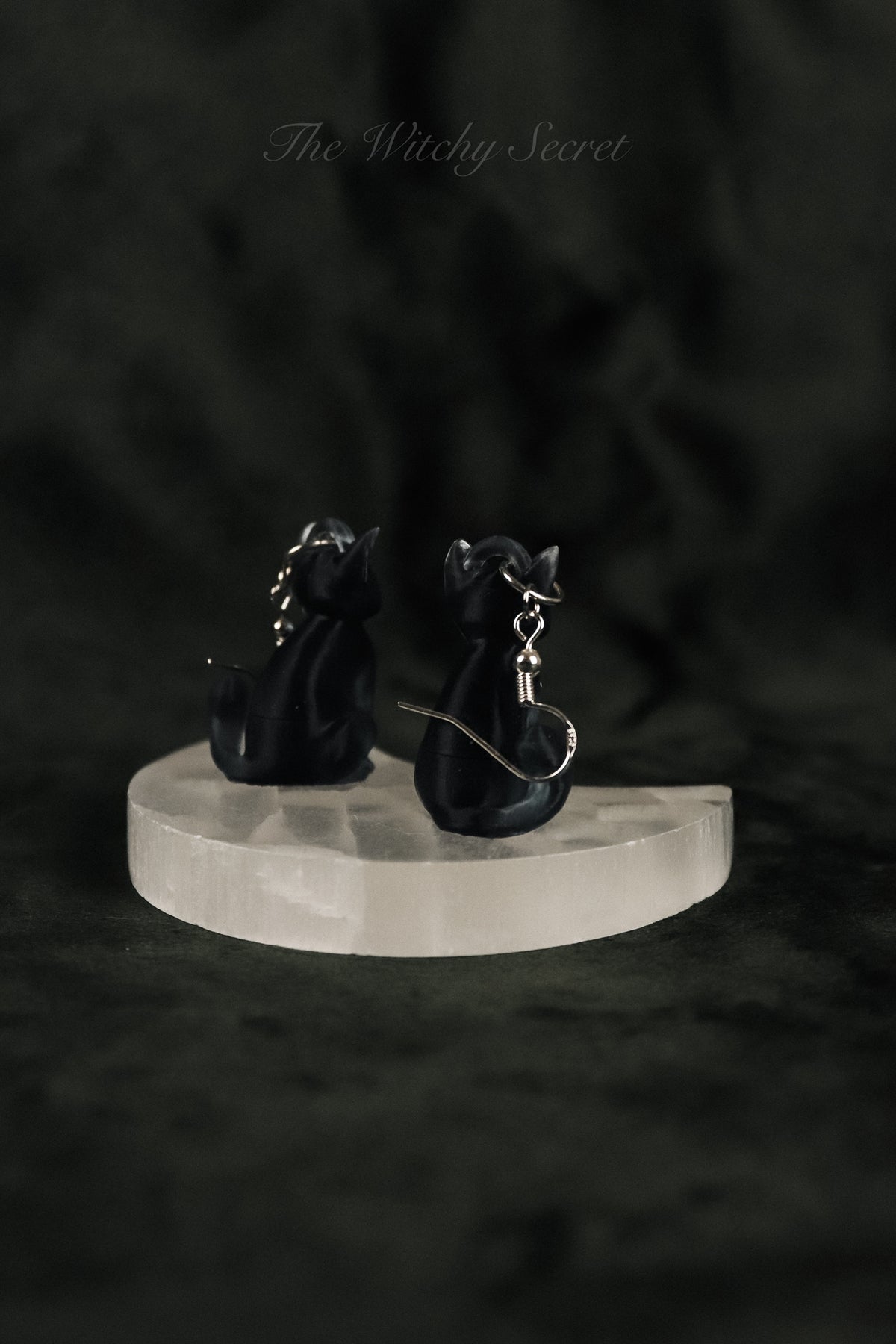 Black Cat Earrings