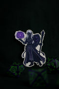 Spellcaster / Wizard Drow Vinyl Sticker