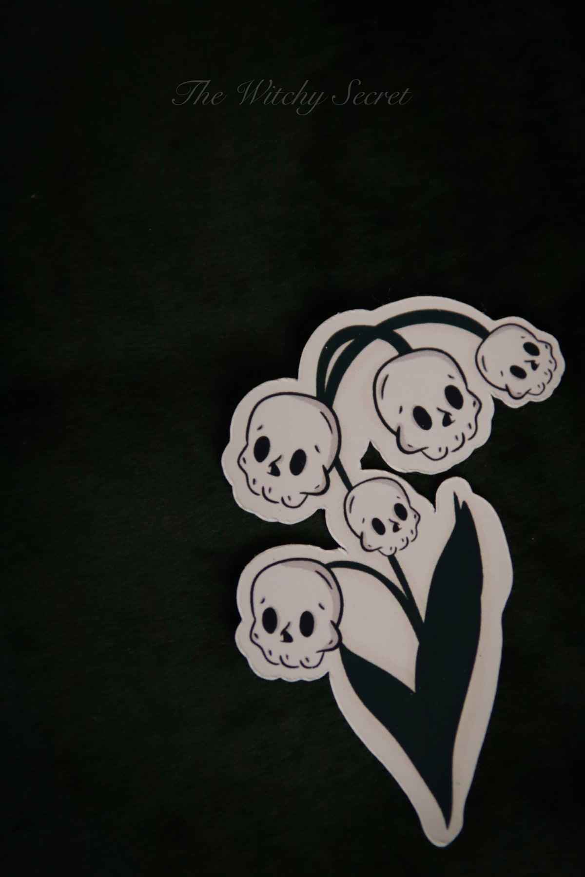 Skull Drops Sticker