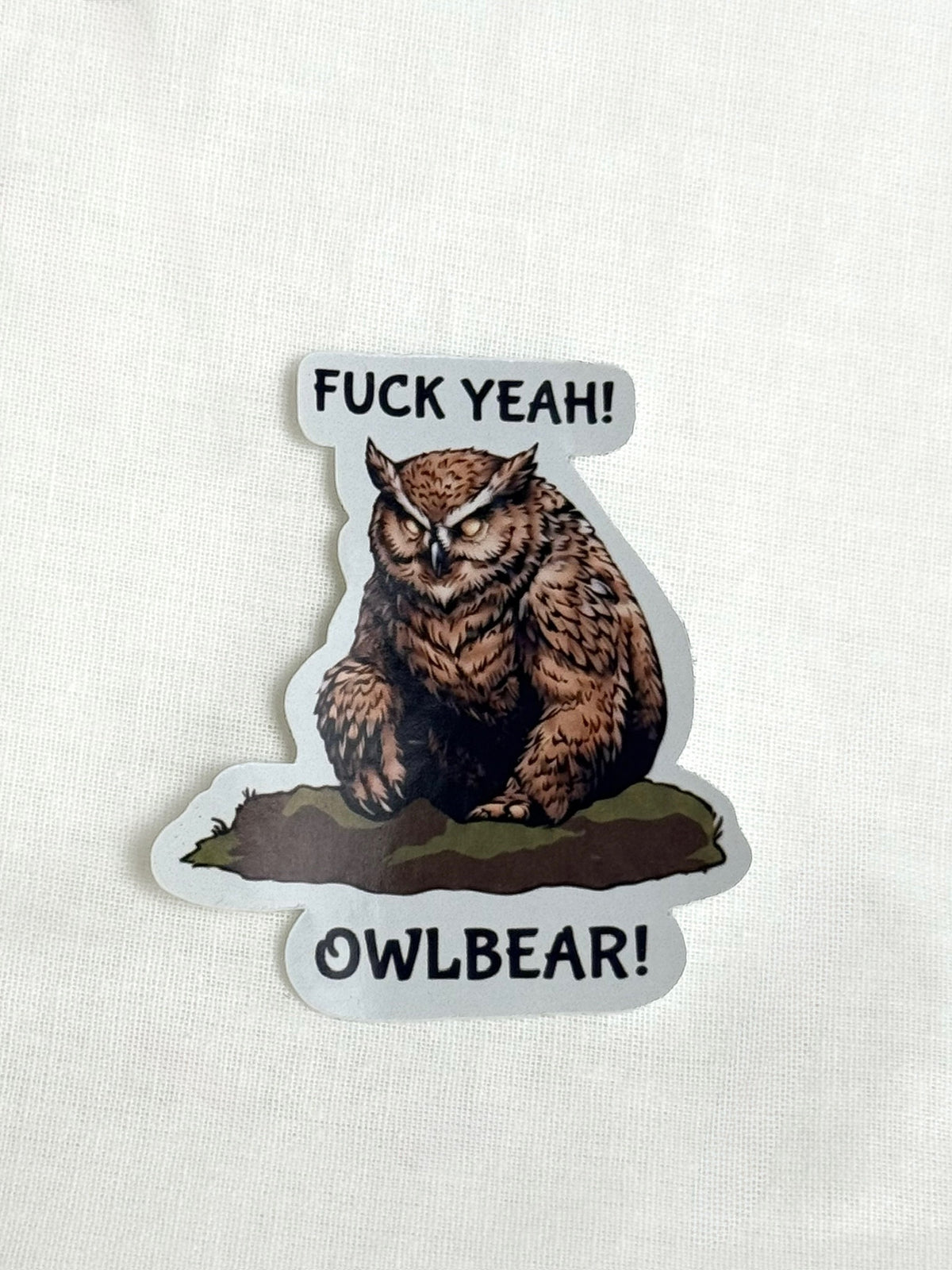 F*ck Yeah Owlbear Sticker