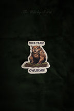 F*ck Yeah Owlbear Sticker