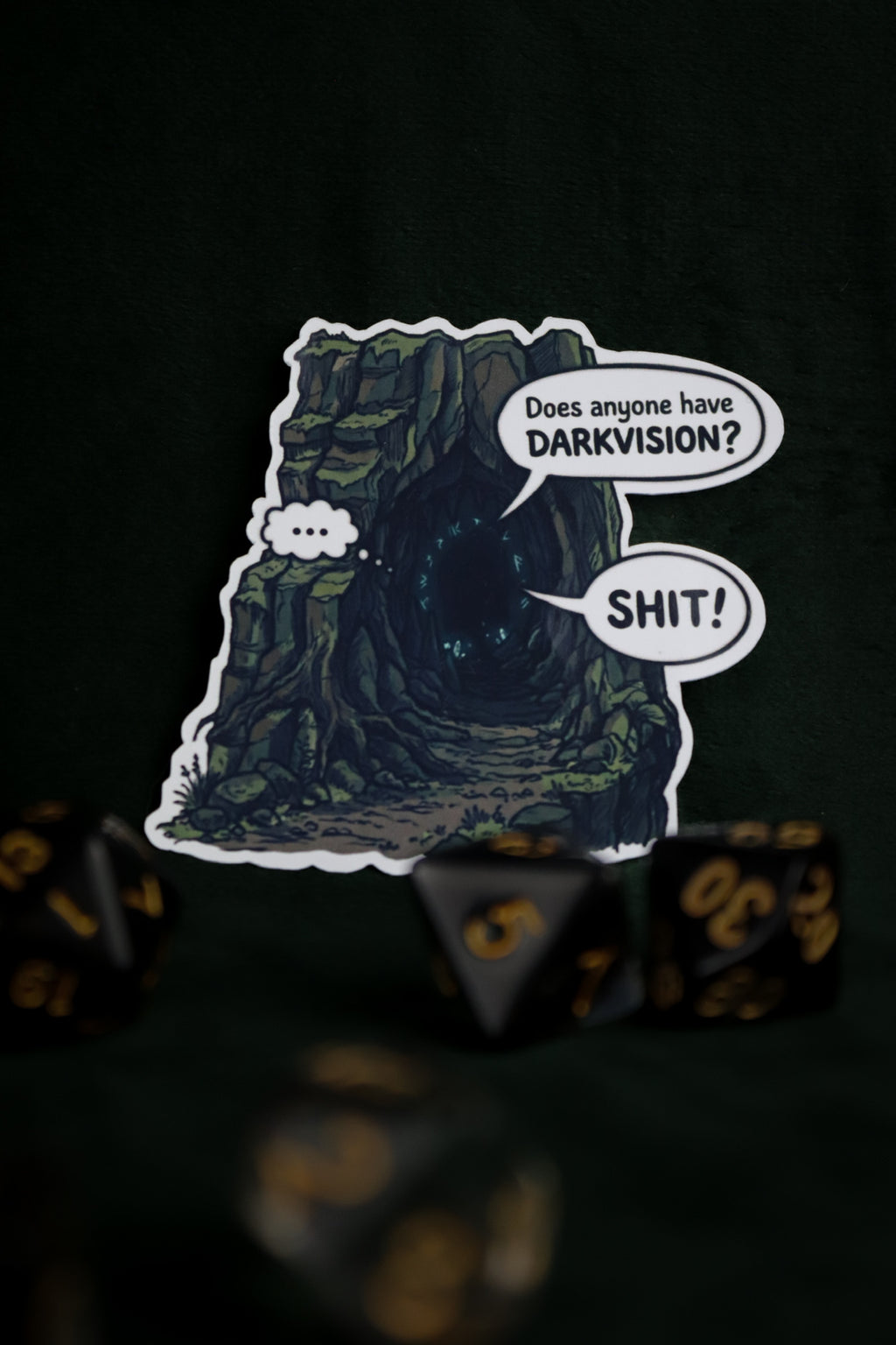 Darkvision Vinyl Sticker