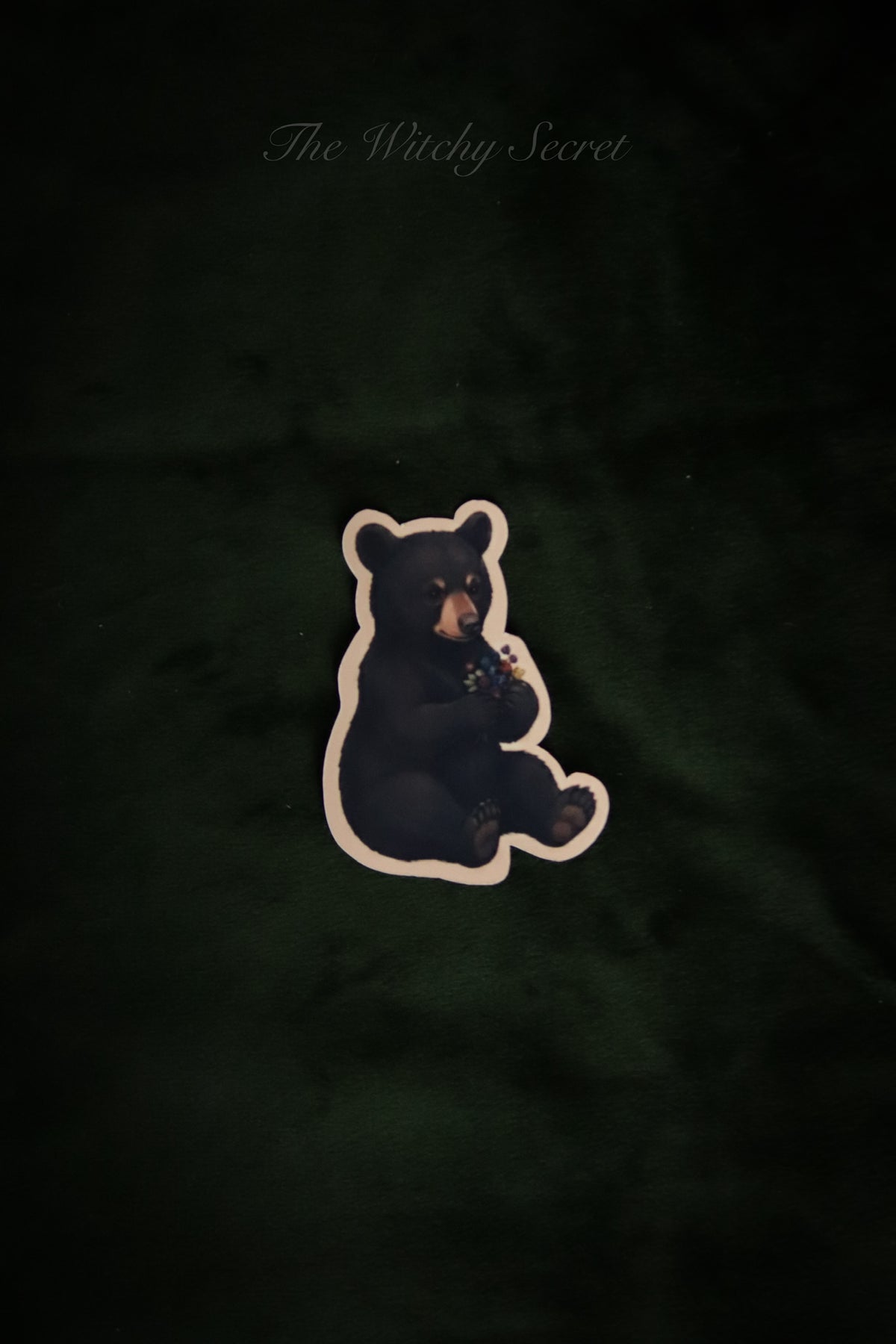 Flower Bear Sticker