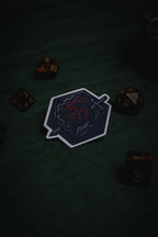 Paladin Oathbreaker D20 Sticker