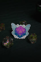 Fairy D20 Sticker